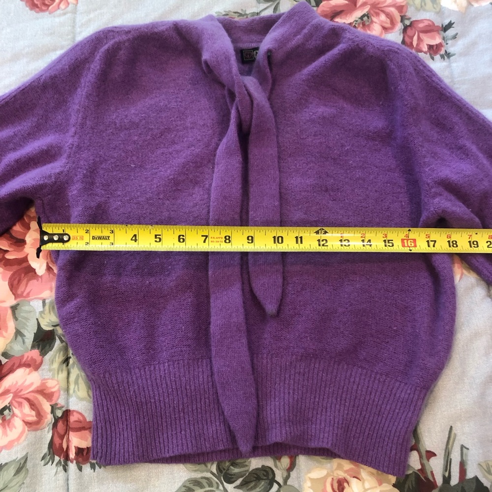 Gwomin Cashmere Sweater Purple